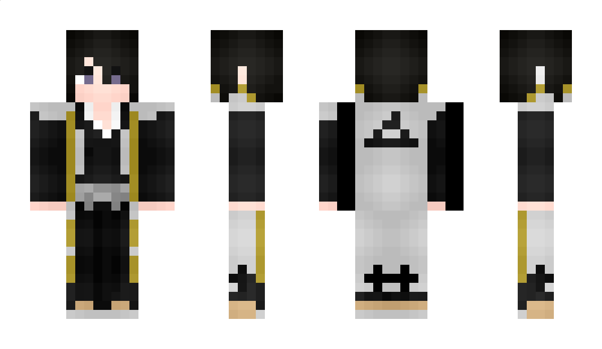 KuchikiByakuya Minecraft Skin