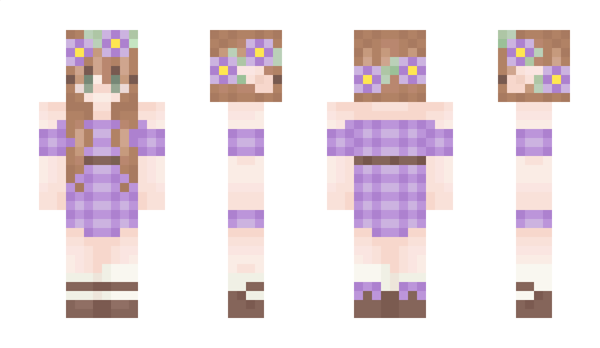 ShyPinkiePie2424 Minecraft Skin