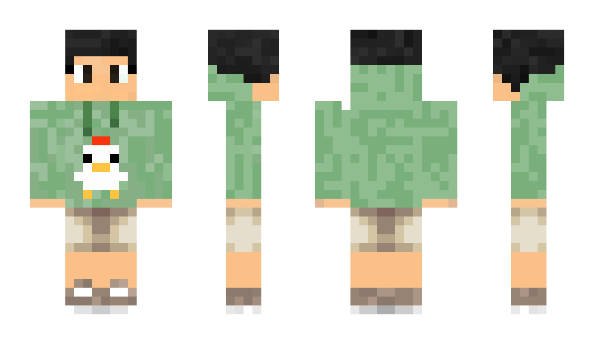 TheDerpyGreen Minecraft Skin