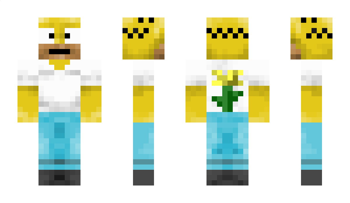 TheSimpsons Minecraft Skin