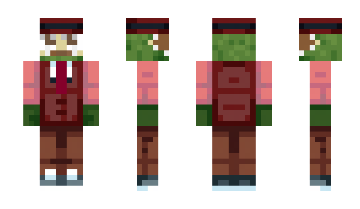 DinoPugMC Minecraft Skin