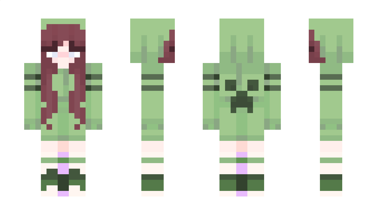 axolotlopeia Minecraft Skin