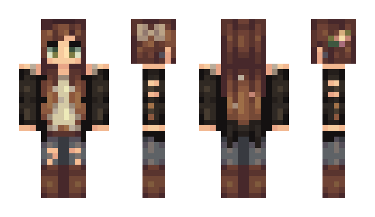 WhiteGirl Minecraft Skin