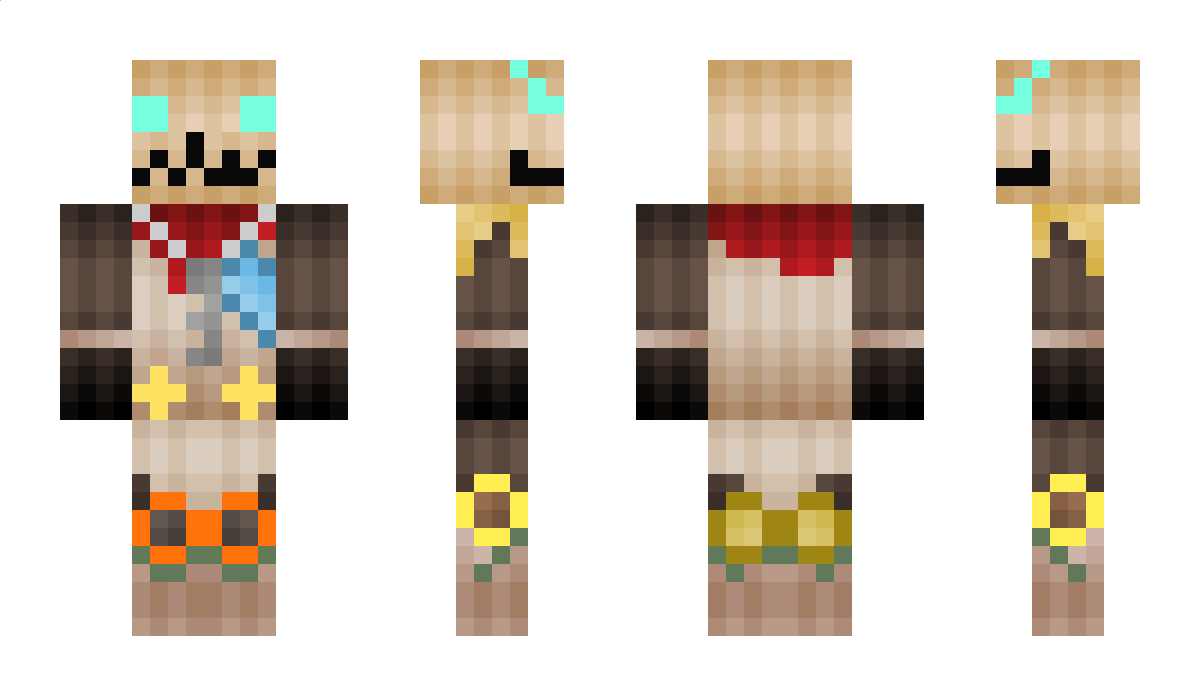 HalfBody Minecraft Skin