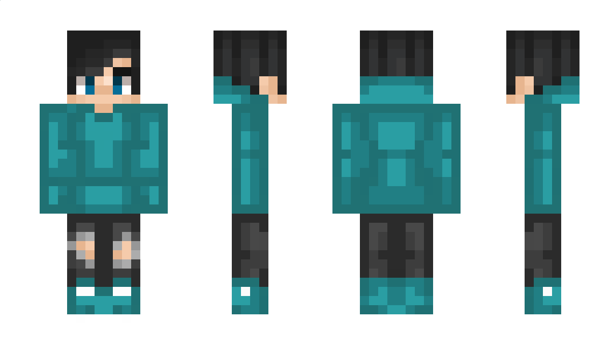 AquaYT Minecraft Skin