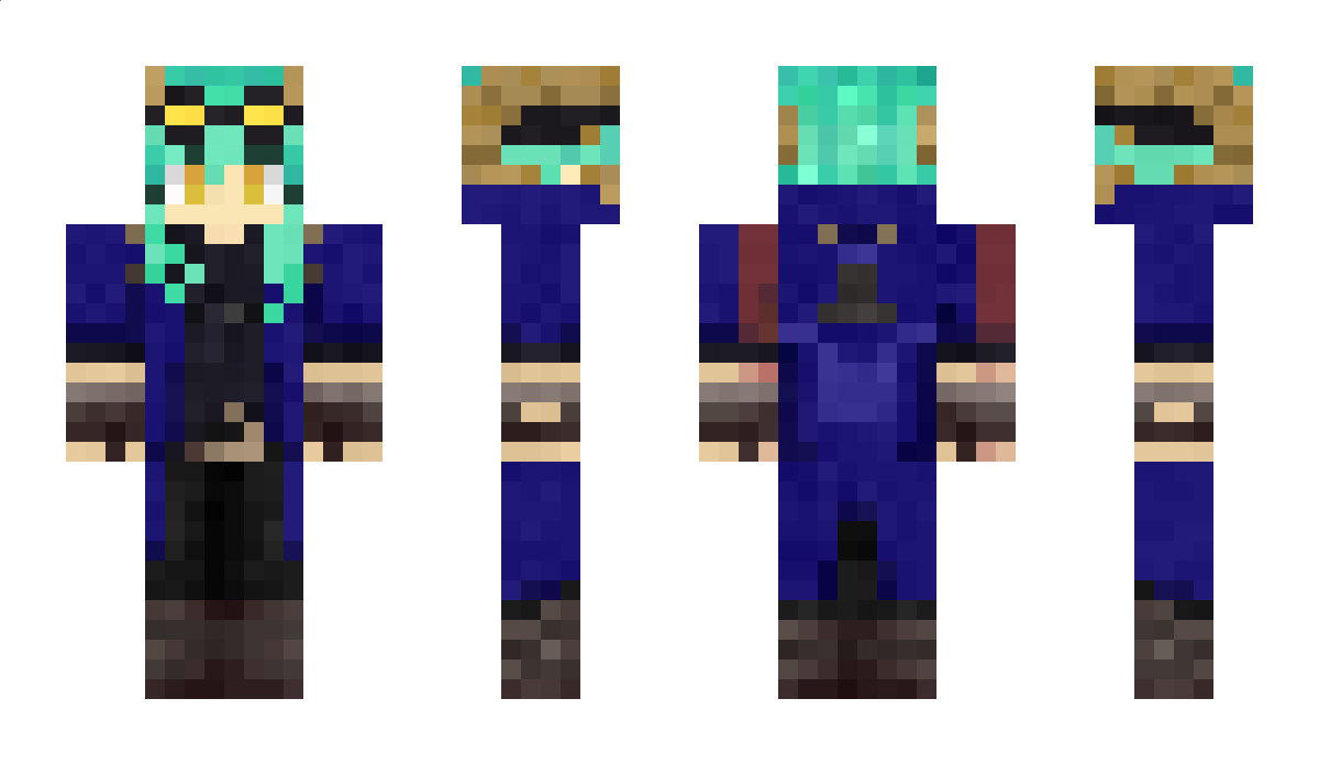 Cyberpunkcross Minecraft Skin