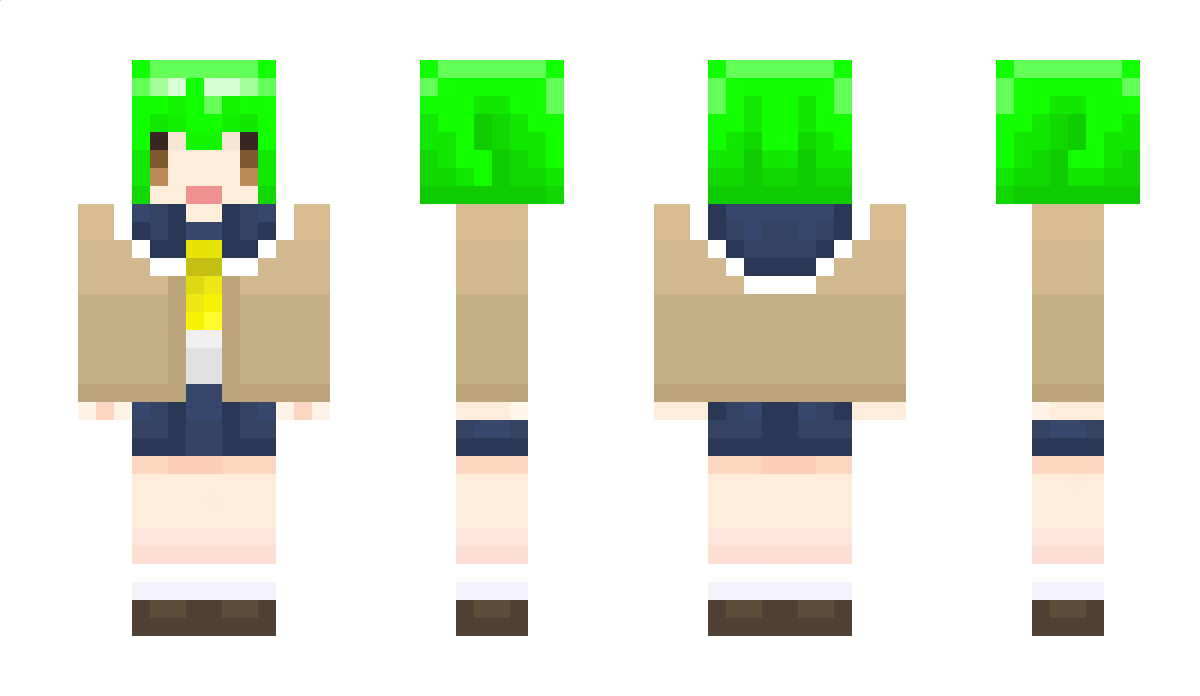 ShikaNokotan Minecraft Skin