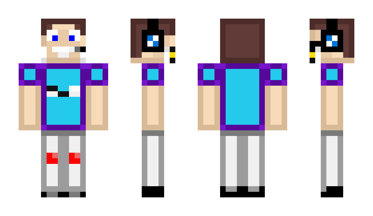 CubicalHacker Minecraft Skin