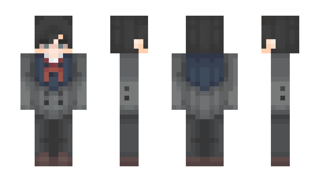 BlueBlueBlood Minecraft Skin