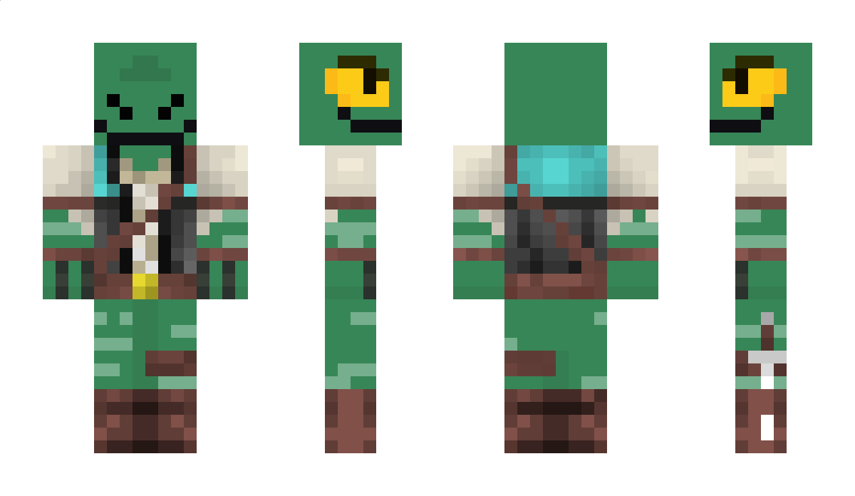 NeatyRaptor Minecraft Skin