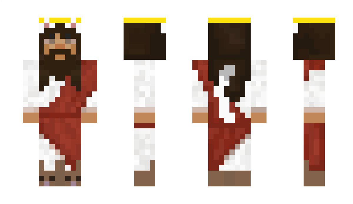 DaJRJesus Minecraft Skin