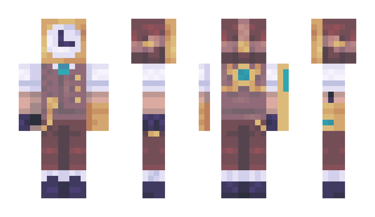 CaptainWellow Minecraft Skin