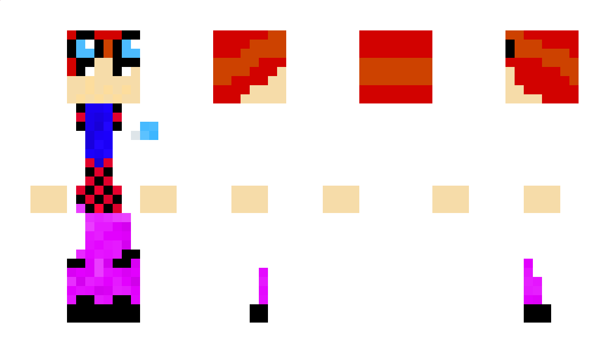 RED3214 Minecraft Skin