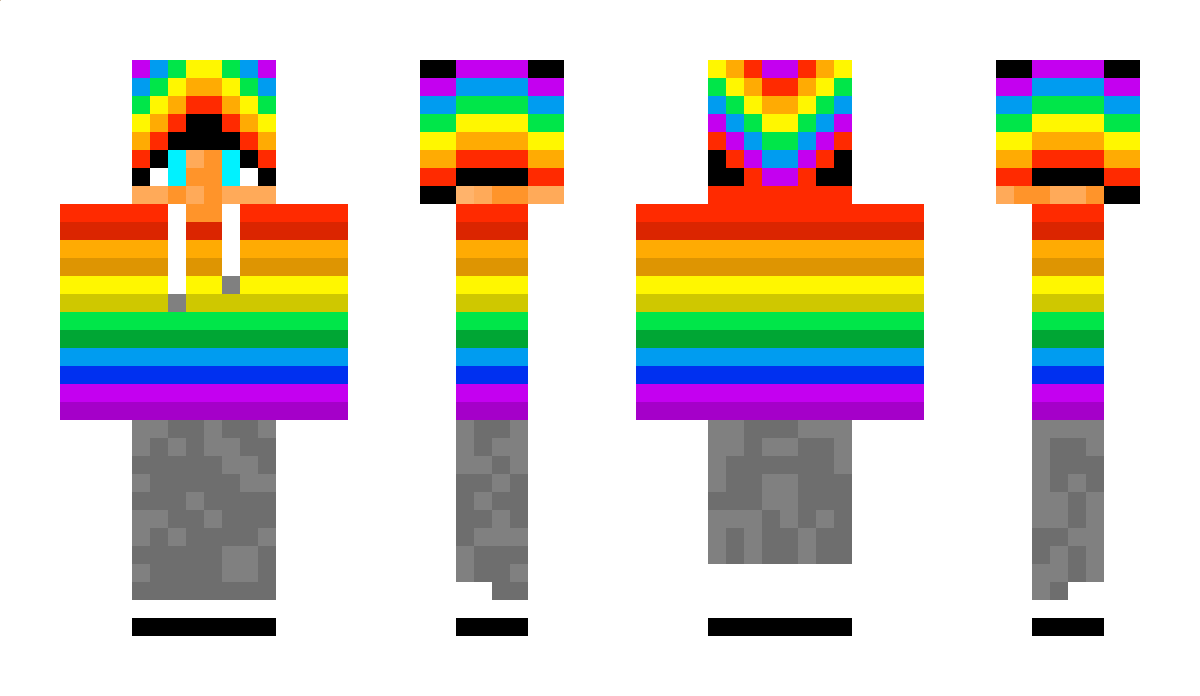 RainbowNome119 Minecraft Skin