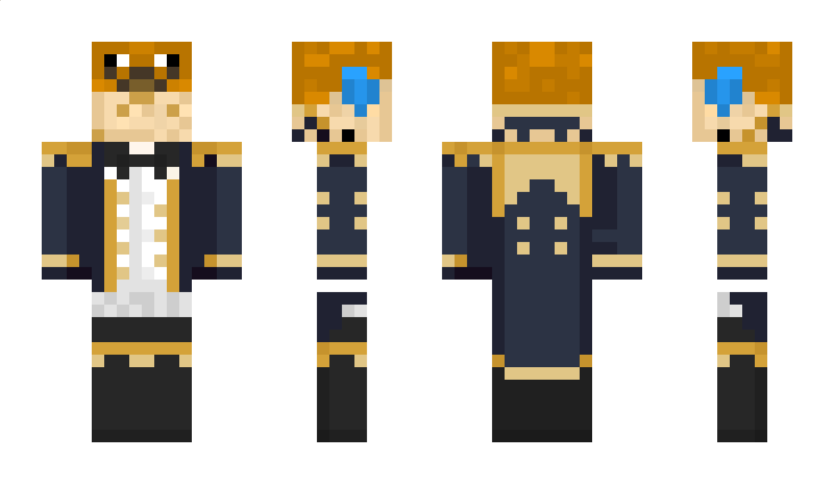 KINGHACKER Minecraft Skin