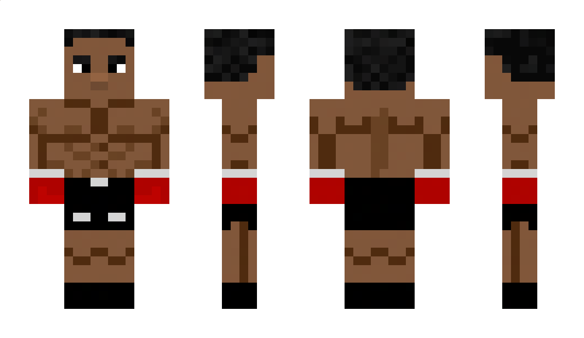 1_Mike_Tyson_1 Minecraft Skin