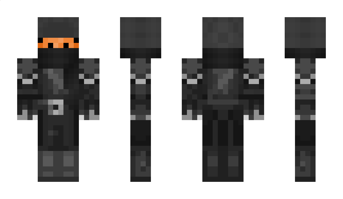 OrangeJS Minecraft Skin