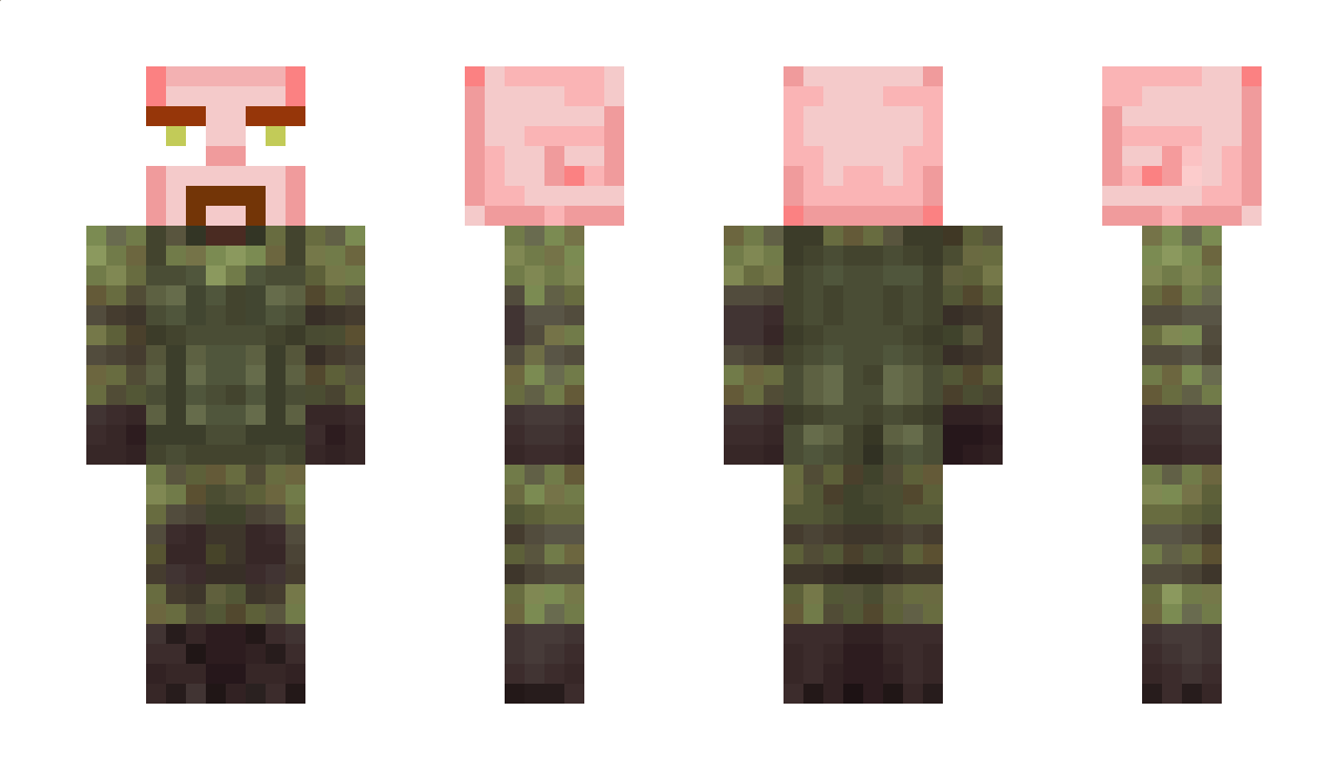 Bald_Soldier Minecraft Skin