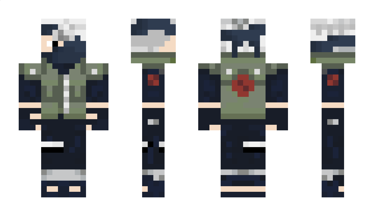 KakashiDMS Minecraft Skin