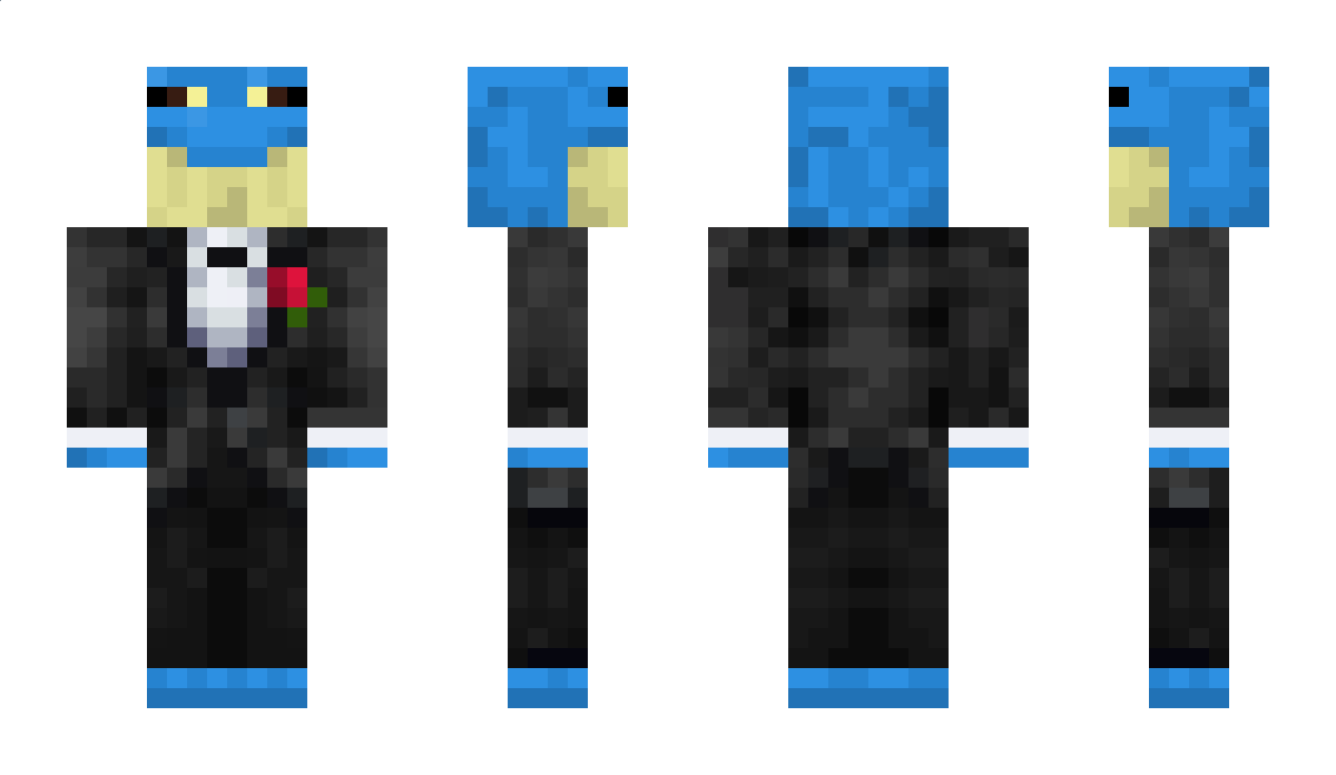 BlueishSocks Minecraft Skin