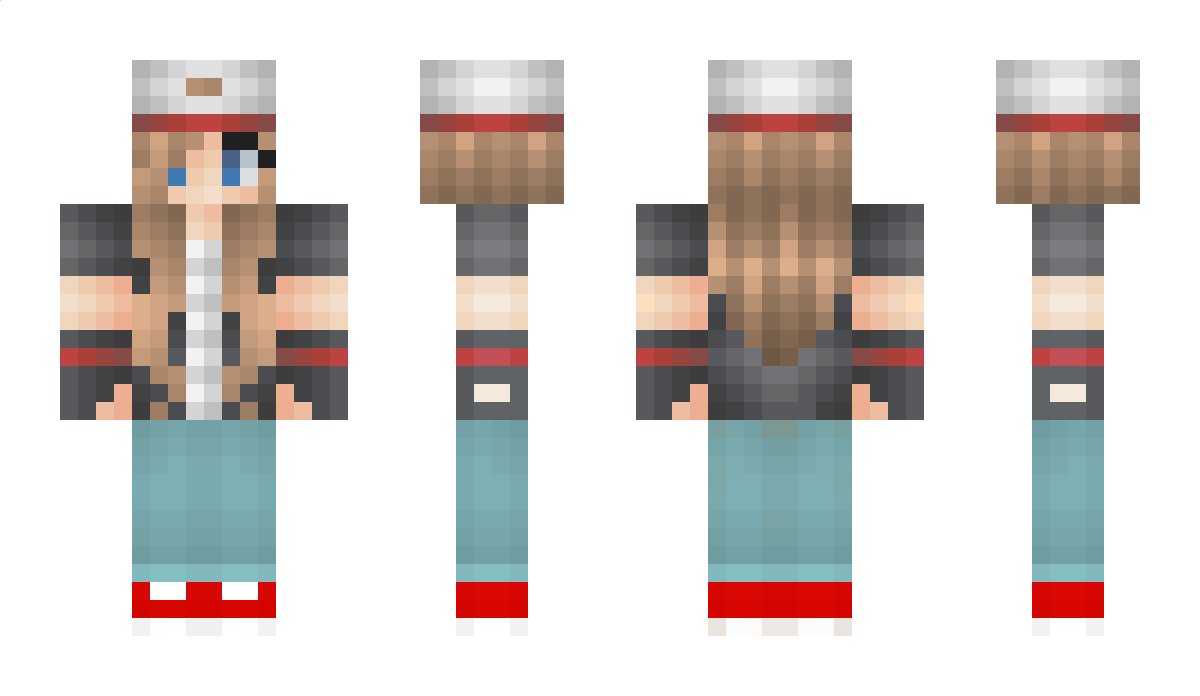 AnitaUchiha Minecraft Skin