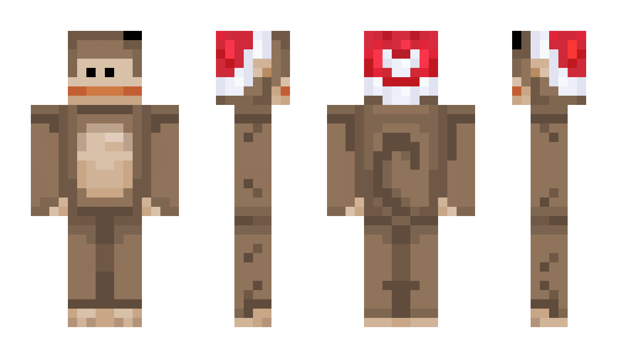 BrainlessMonkey Minecraft Skin