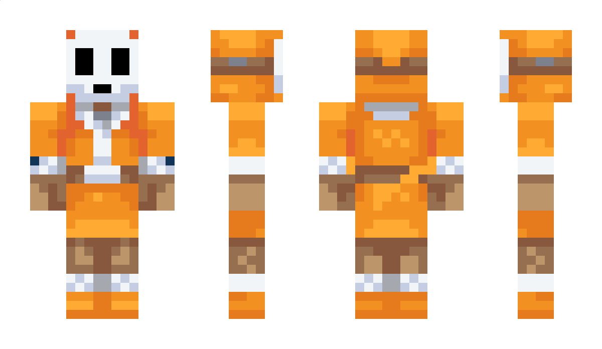 OrangeShyGuy Minecraft Skin