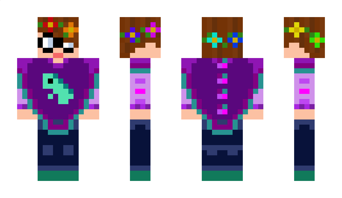 Lilac_Dino_ Minecraft Skin