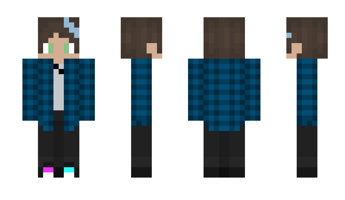 NerdyMakiXD Minecraft Skin