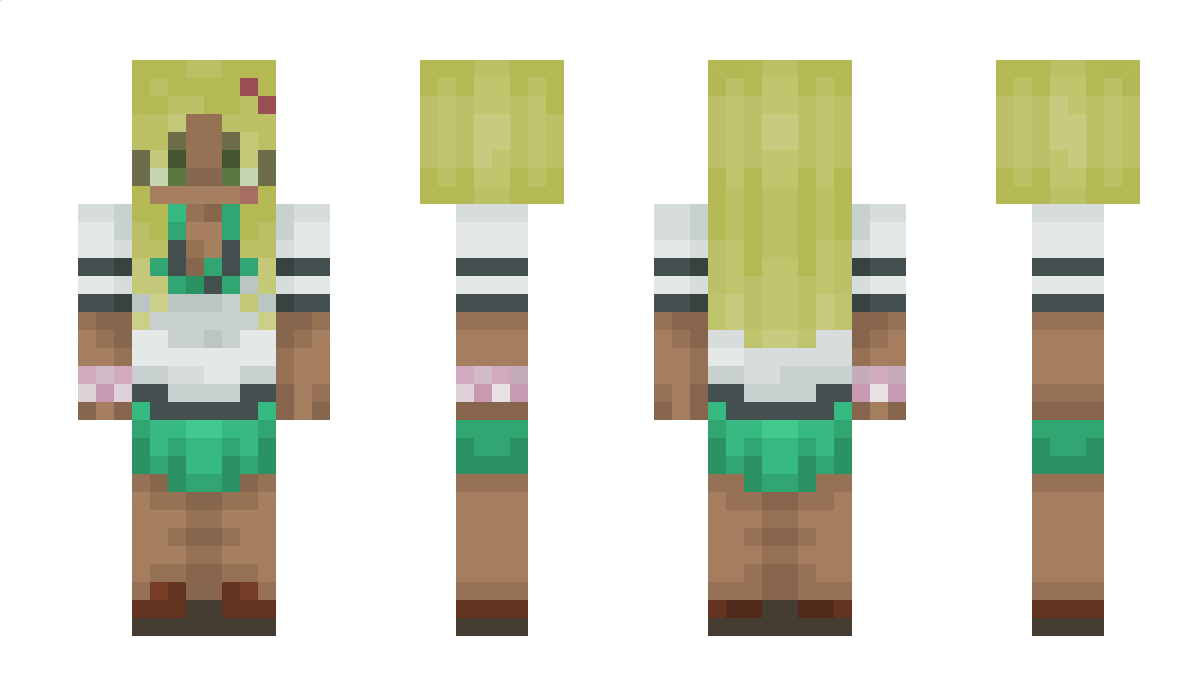 Vollgespamt Minecraft Skin