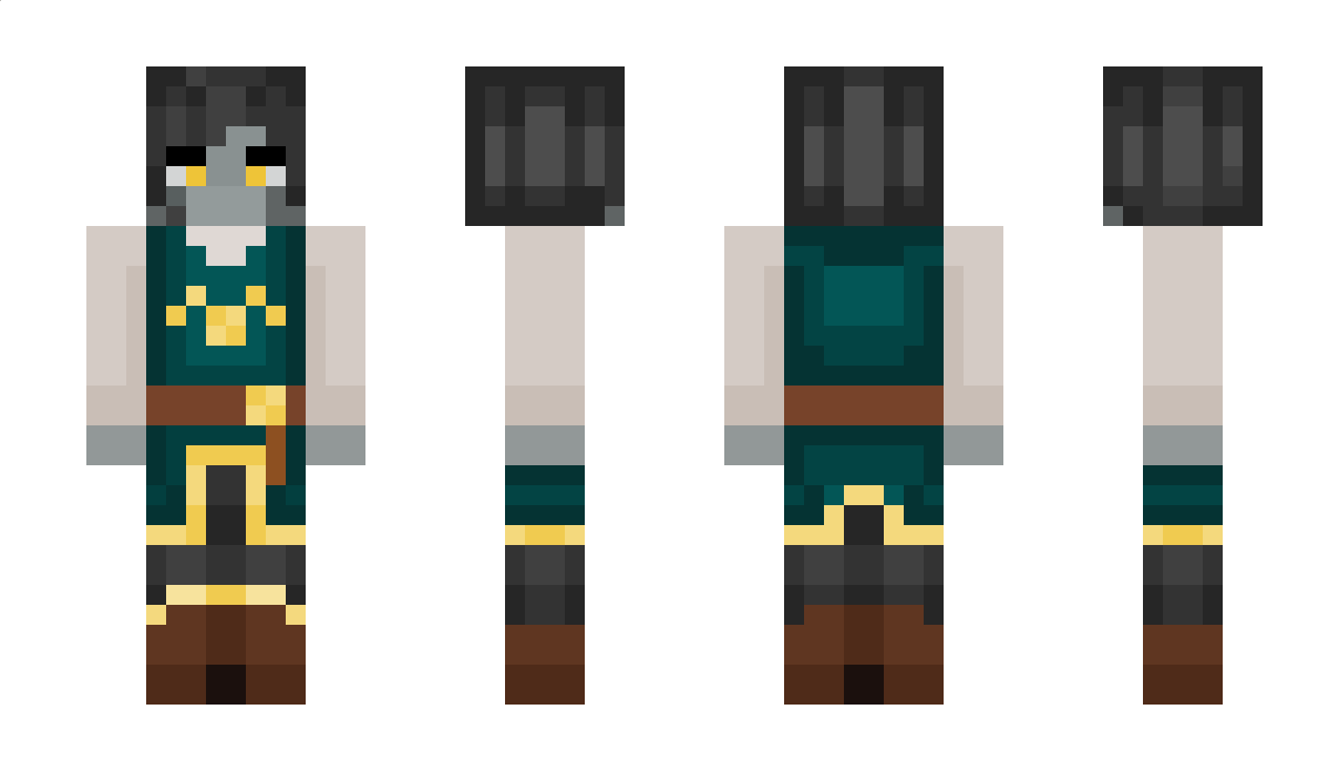 MidaTiff Minecraft Skin