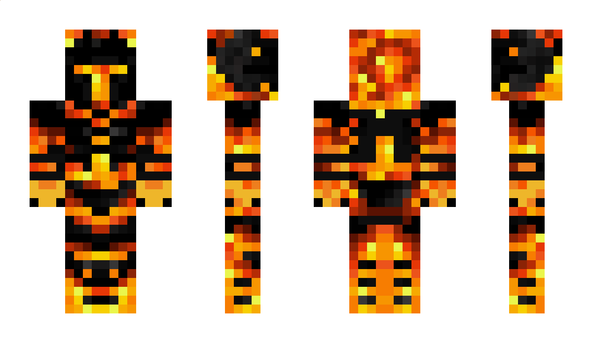 BlazeAqua Minecraft Skin