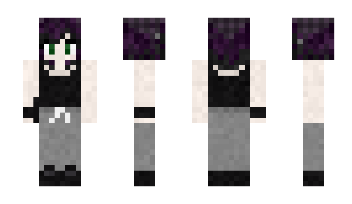 KawaiiGothie Minecraft Skin