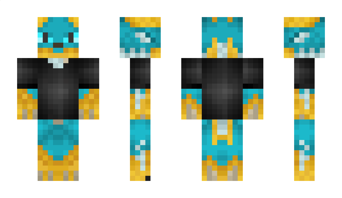 BlueDragonSonder Minecraft Skin