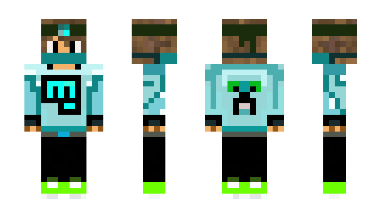 BluePunchXD Minecraft Skin