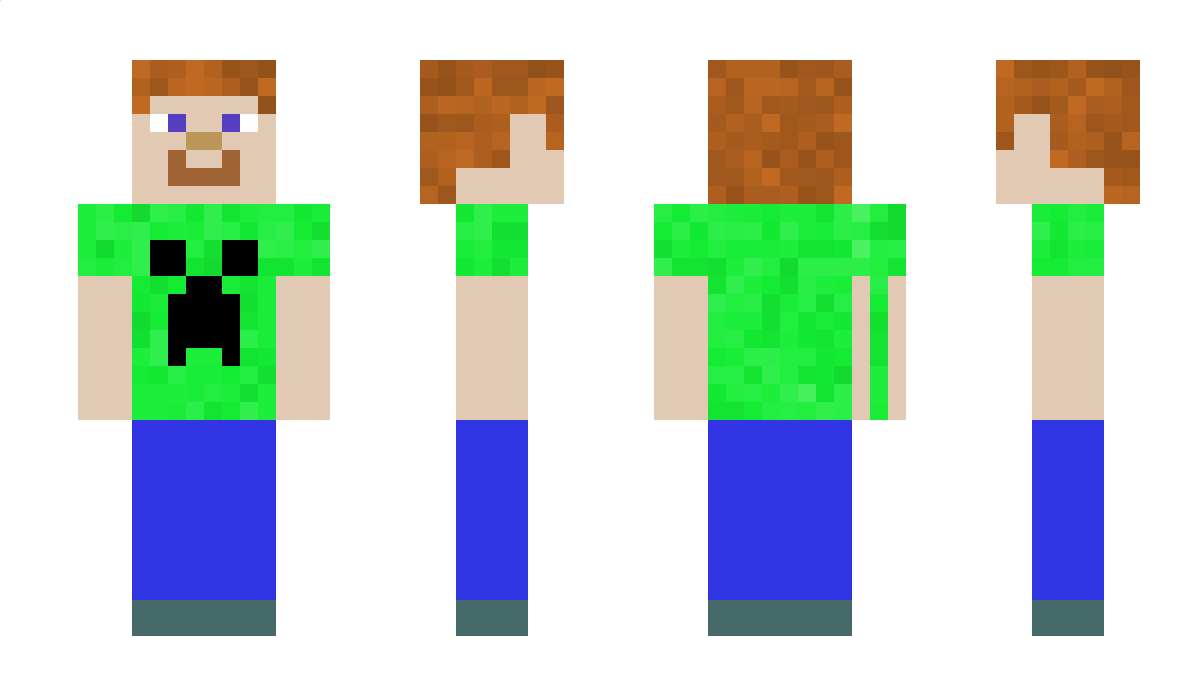 ExcitedGamerYT Minecraft Skin