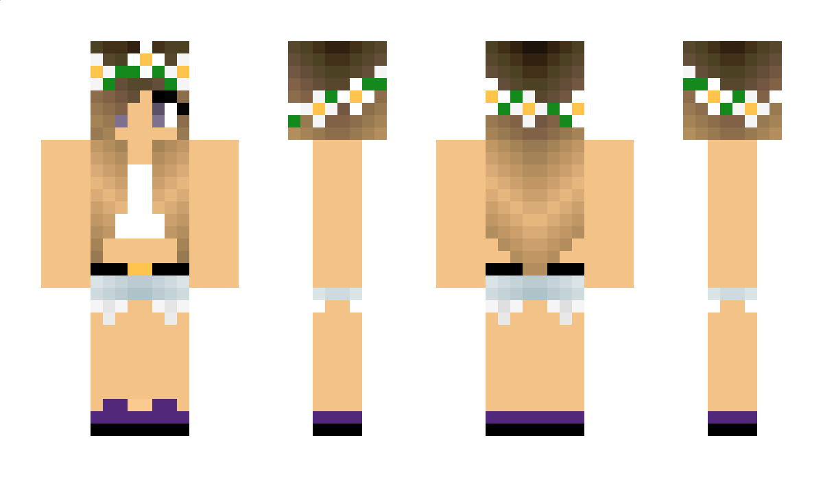 QueenGold Minecraft Skin