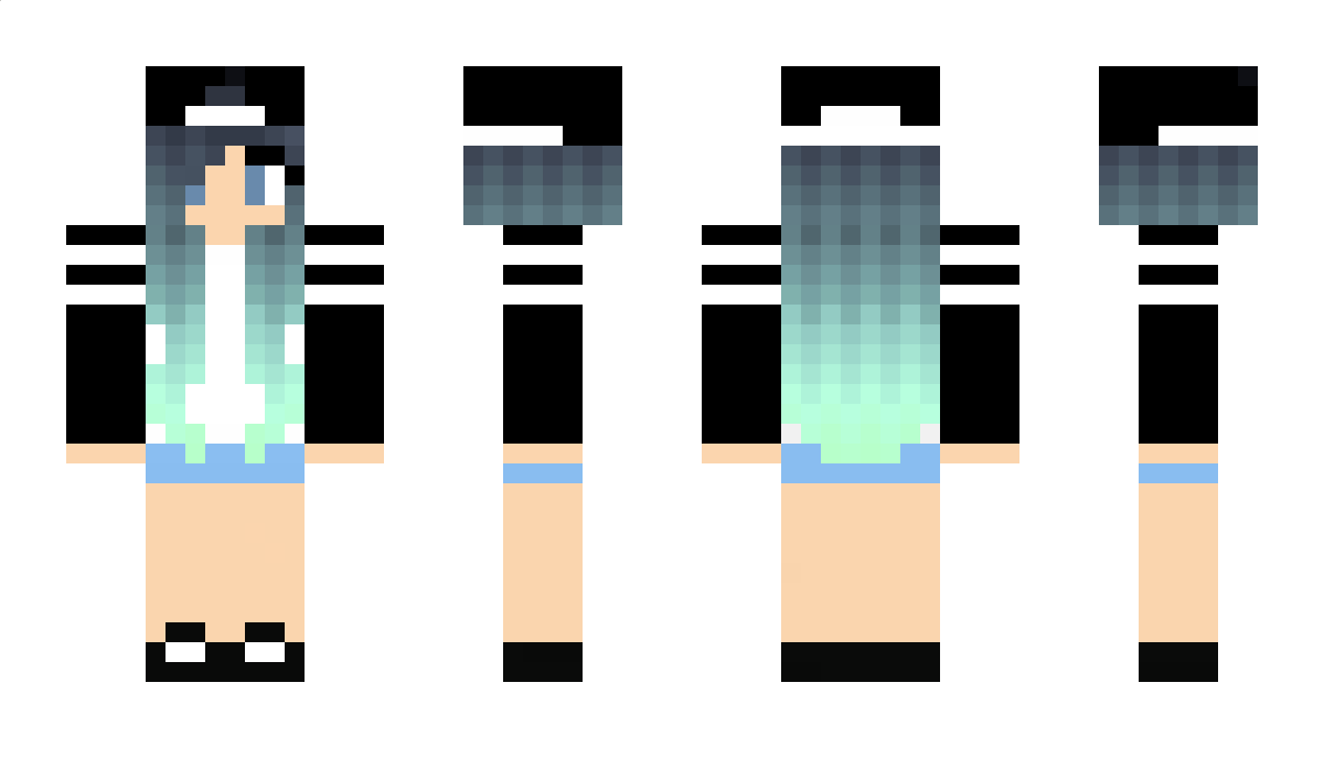 xXProGirlXx Minecraft Skin