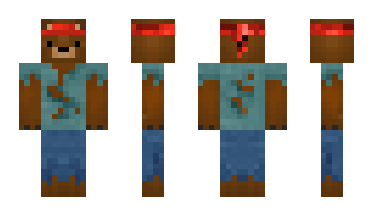 BrownbearXD Minecraft Skin