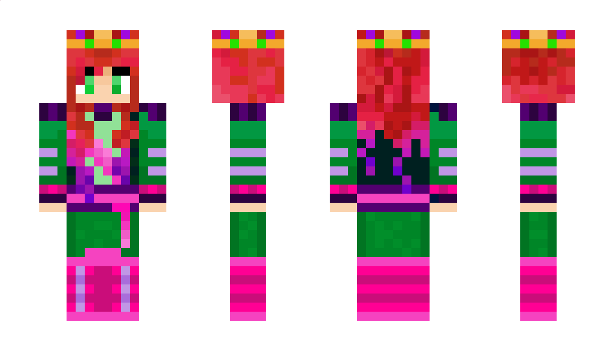 JasmiNeon Minecraft Skin