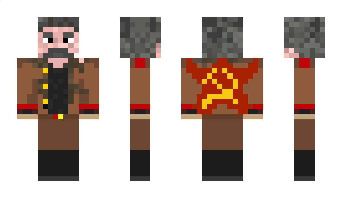 Communist Minecraft Skin