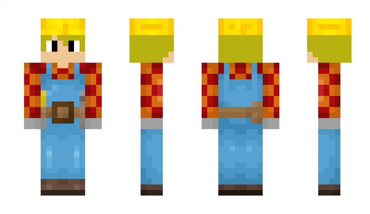 MoDerBaumeister Minecraft Skin