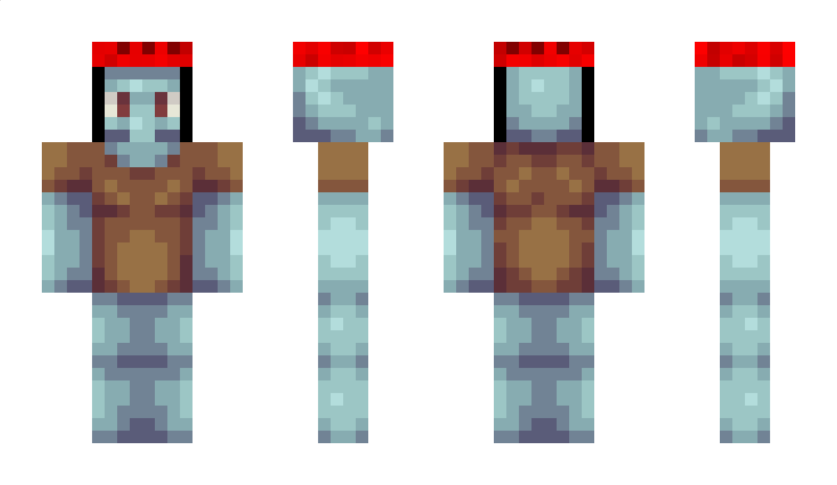 SquidwardSquad Minecraft Skin