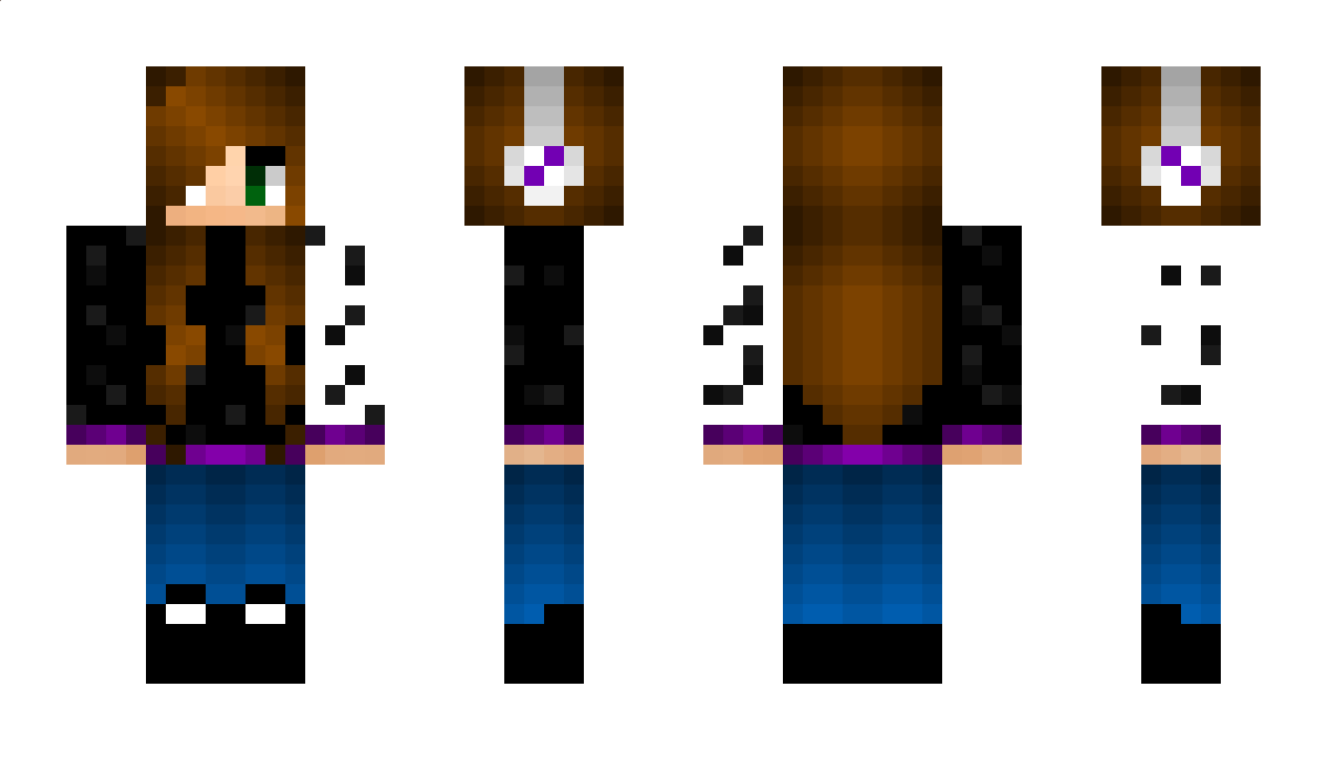 crazy_girl Minecraft Skin