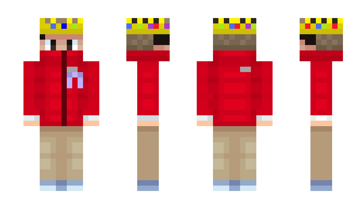 RedJacket Minecraft Skin