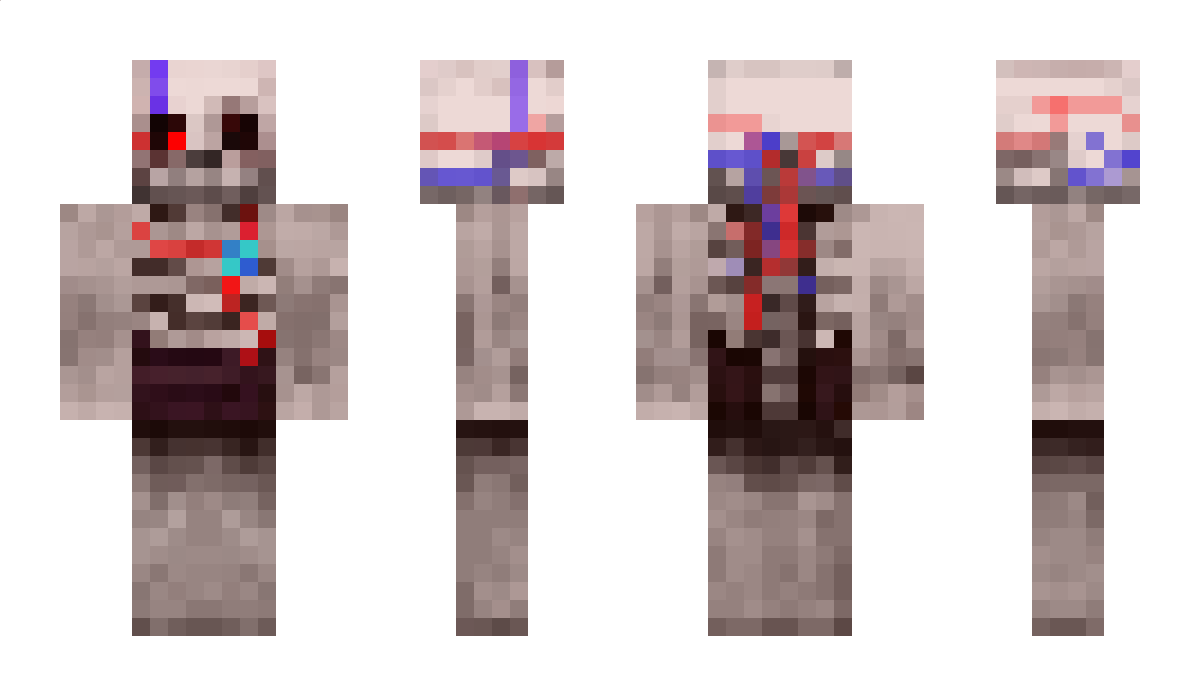 HybridHorror Minecraft Skin