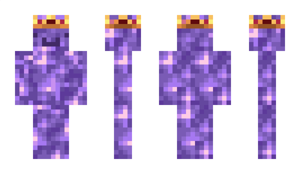 Ametiszt Minecraft Skin