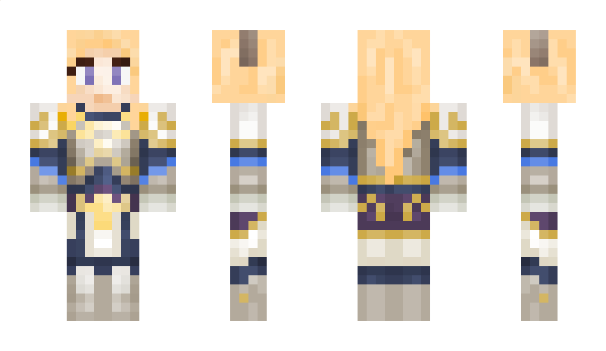 Luxanna Minecraft Skin