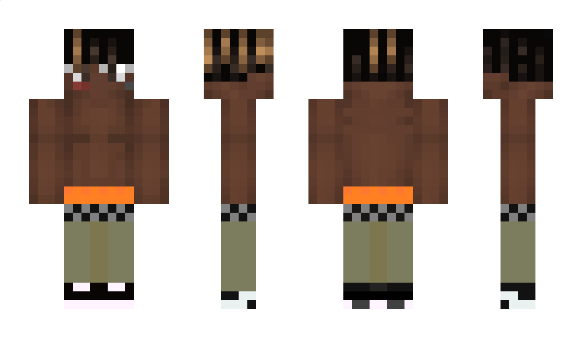 Tentacion Minecraft Skin