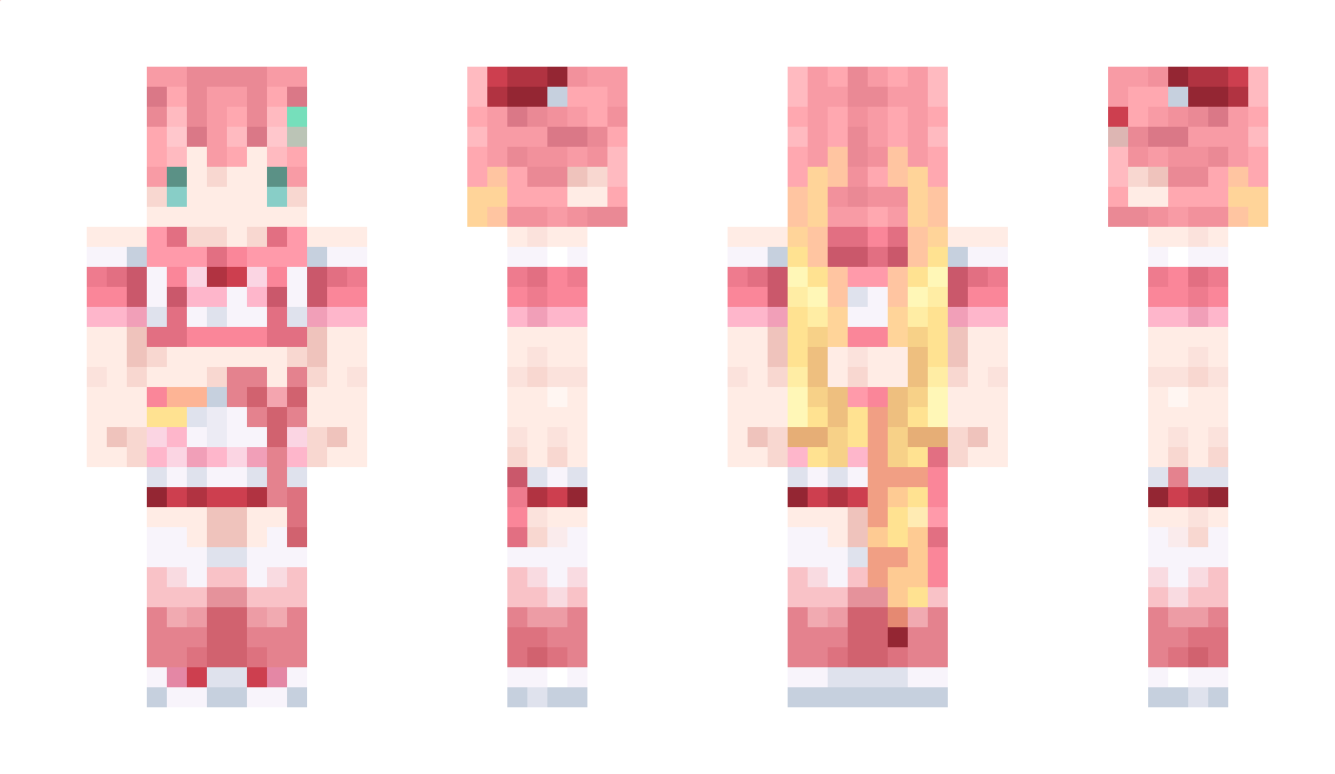 PinkuRimu Minecraft Skin